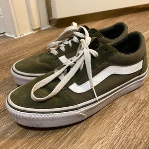 army green vans
